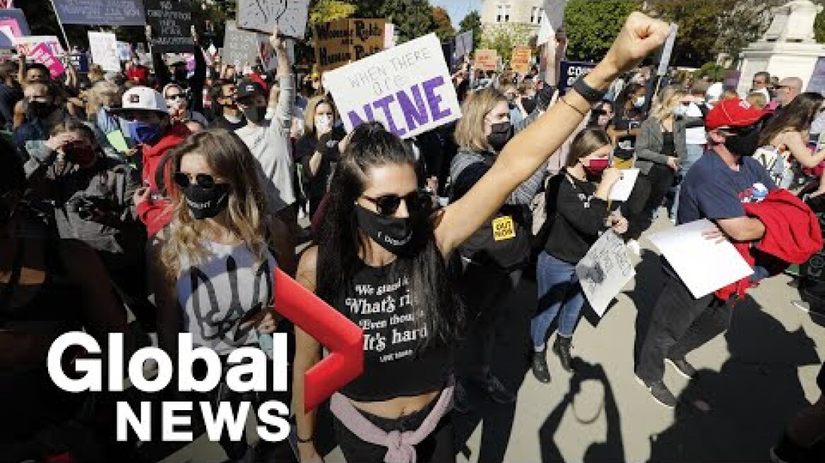 Women’s March takes over Washington, D.C. streets in protest against Trump