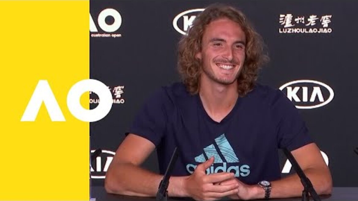 Stefanos Tsitsipas press conference (4R) | Australian Open 2019