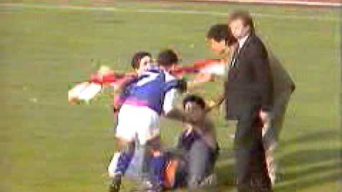 Zvonimir Boban hits cop