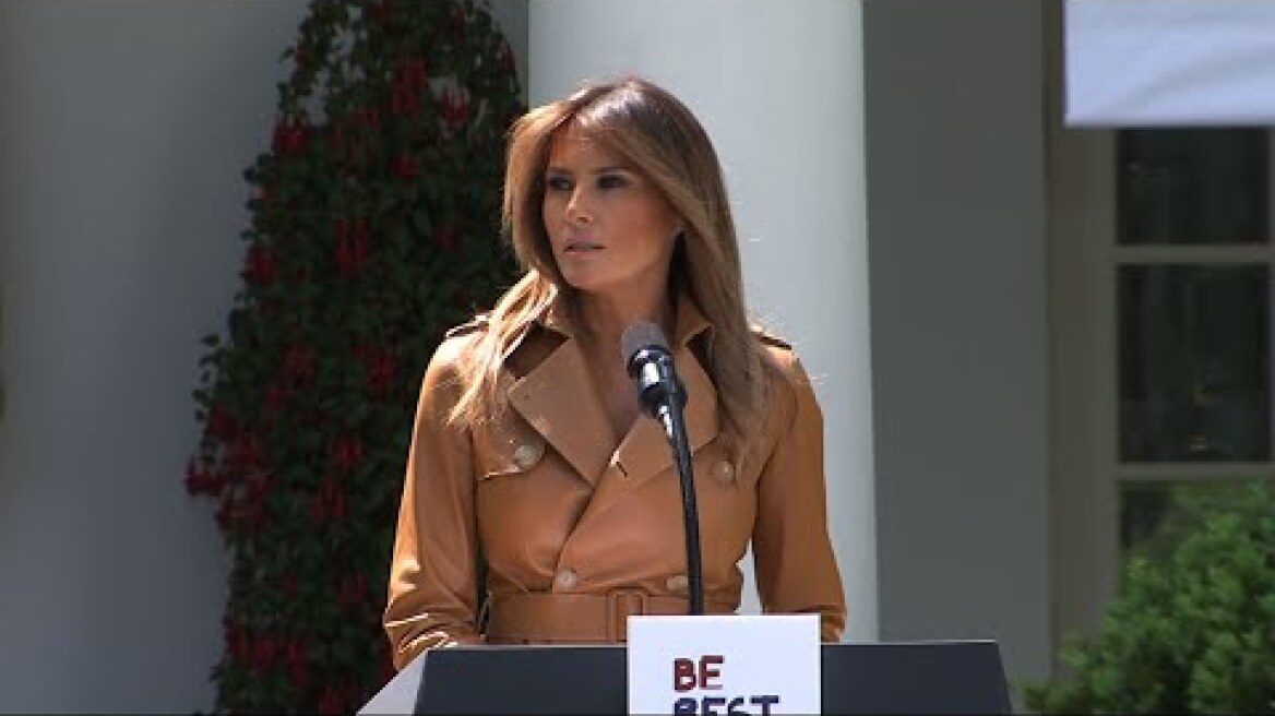Melania Trump Launches “BE BEST" Campaign