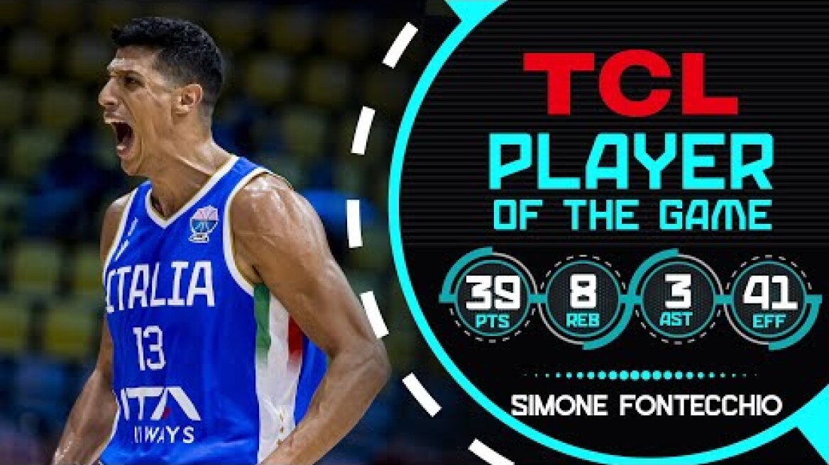 Simone Fontecchio (39 PTS) | TCL Player Of The Game | BIH 🇧🇦 vs ITA 🇮🇹 | FIBA EuroBasket 2025
