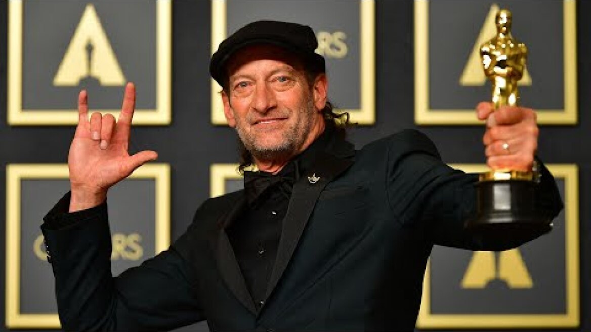 'CODA's' Troy Kotsur Wins Oscar, Gets Applause In Sign Language From Audience