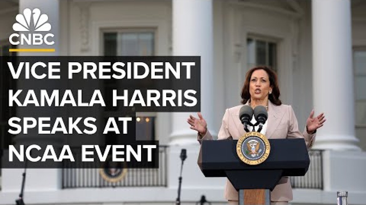 Vice President Kamala Harris delivers remarks at NCAA event at the White House — 7/22/24