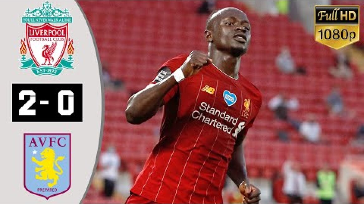 LiverpooII vs ViIIa 2-0 - All Goals & Extended Highlights - 2020