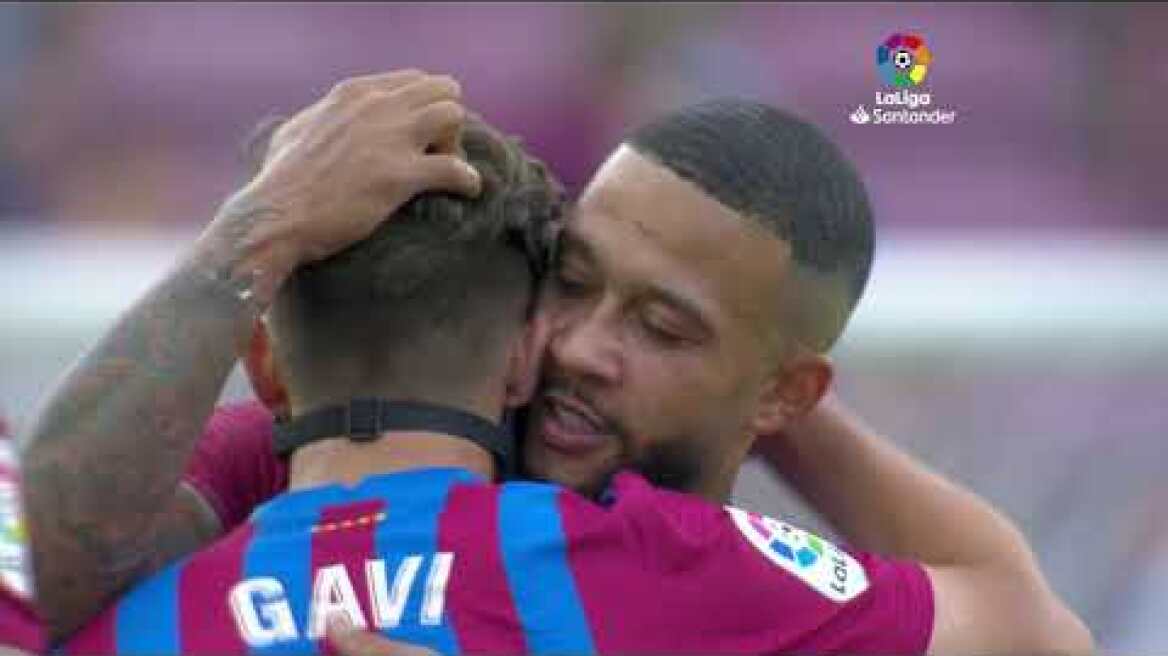 Resumen de FC Barcelona vs Getafe CF (2-1)