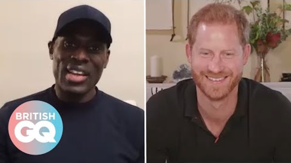 Prince Harry and Patrick Hutchinson discuss how to further anti-racism | British GQ