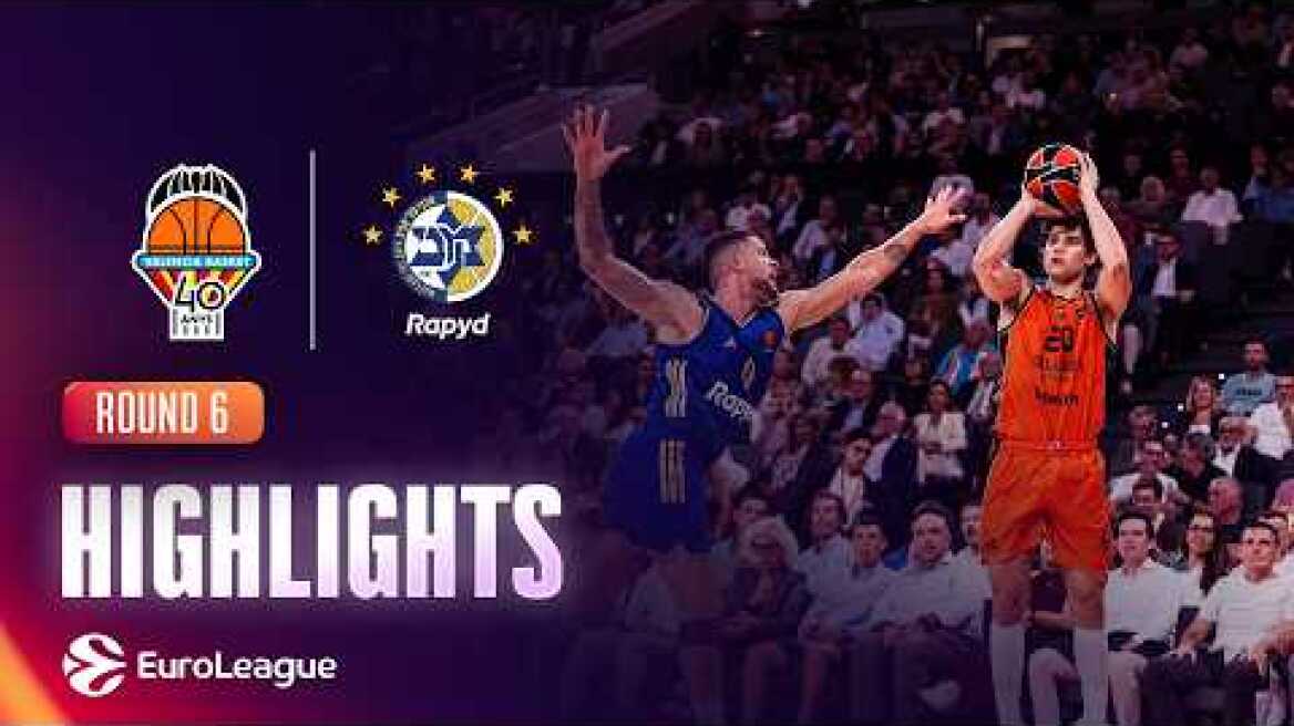 Valencia Basket - Maccabi Rapyd Tel Aviv | R6 Basketball Highlights 2026-27