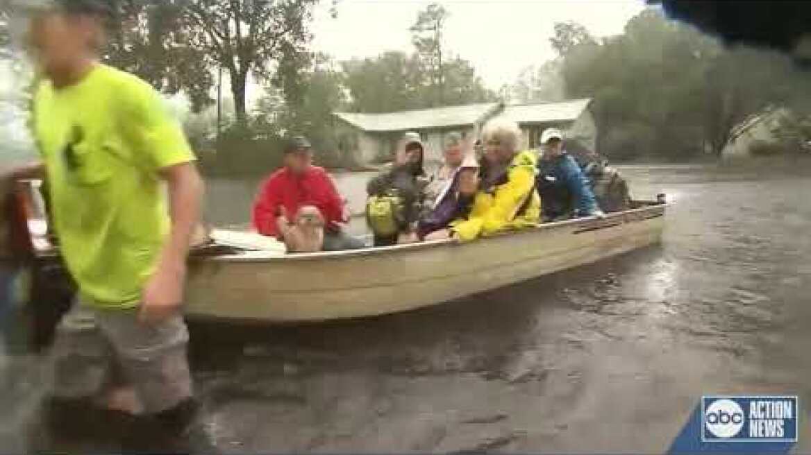 Early flooding from Hurricane Florence