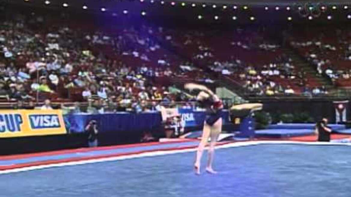 Verona Van De Leur - Floor Exercise - 2002 Visa American Cup