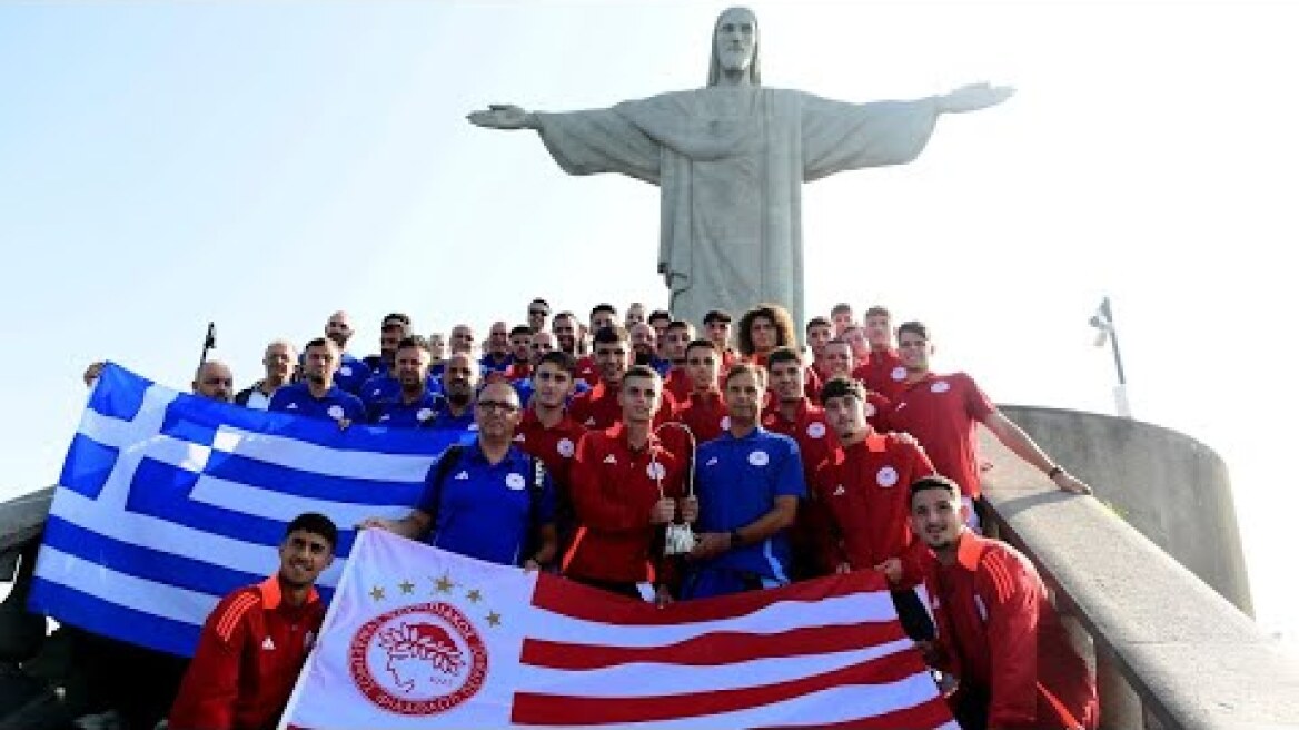 Η πτήση και η πρώτη μέρα της ομάδας Νέων στην Βραζιλία / Youth team's flight and first day in Brazil