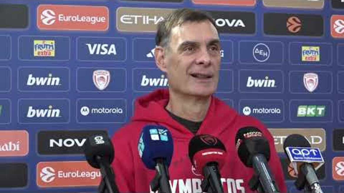 Οι δηλώσεις των Μπαρτζώκα και Χολ για την Φενέρ (04/12/25)