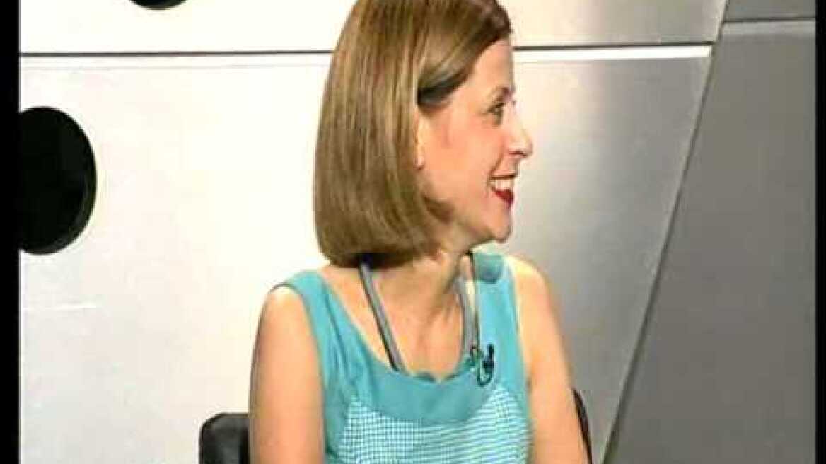 Η Φανή Σπυριδάκη στην Ανατροπή - Mega (μέρος 1ο) (19-5-2014)