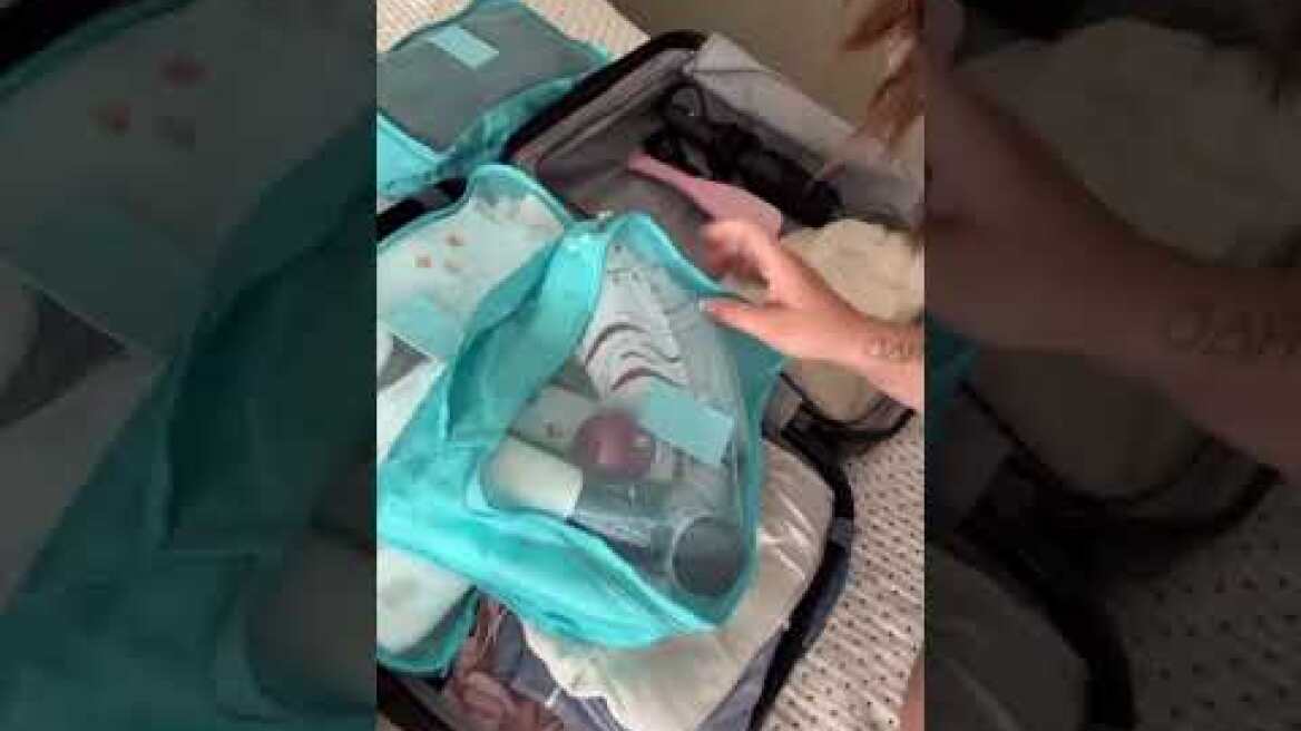 Η Ευρυδίκη Βαλαβάνη έφτιαξε τη βαλίτσα του μαιευτηρίου