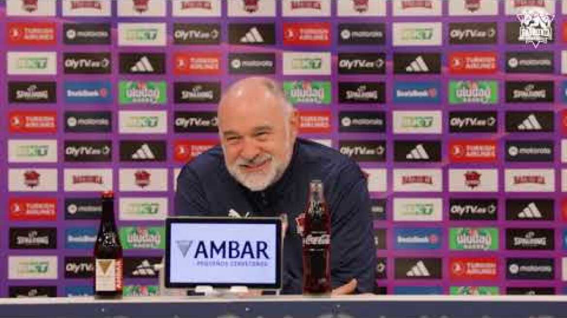 📹 La previa de  Pablo Laso antes del duelo ante Panathinaikos