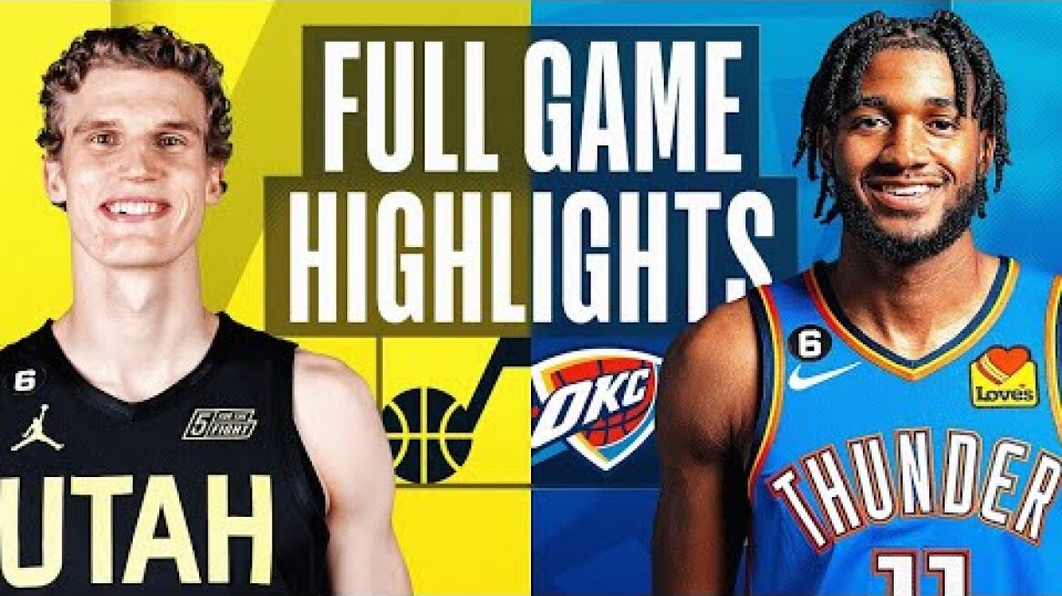 Utah Jazz vs. Oklahoma City Thunder Full Game Highlights | Mar 3 | 2022-2023 NBA Season