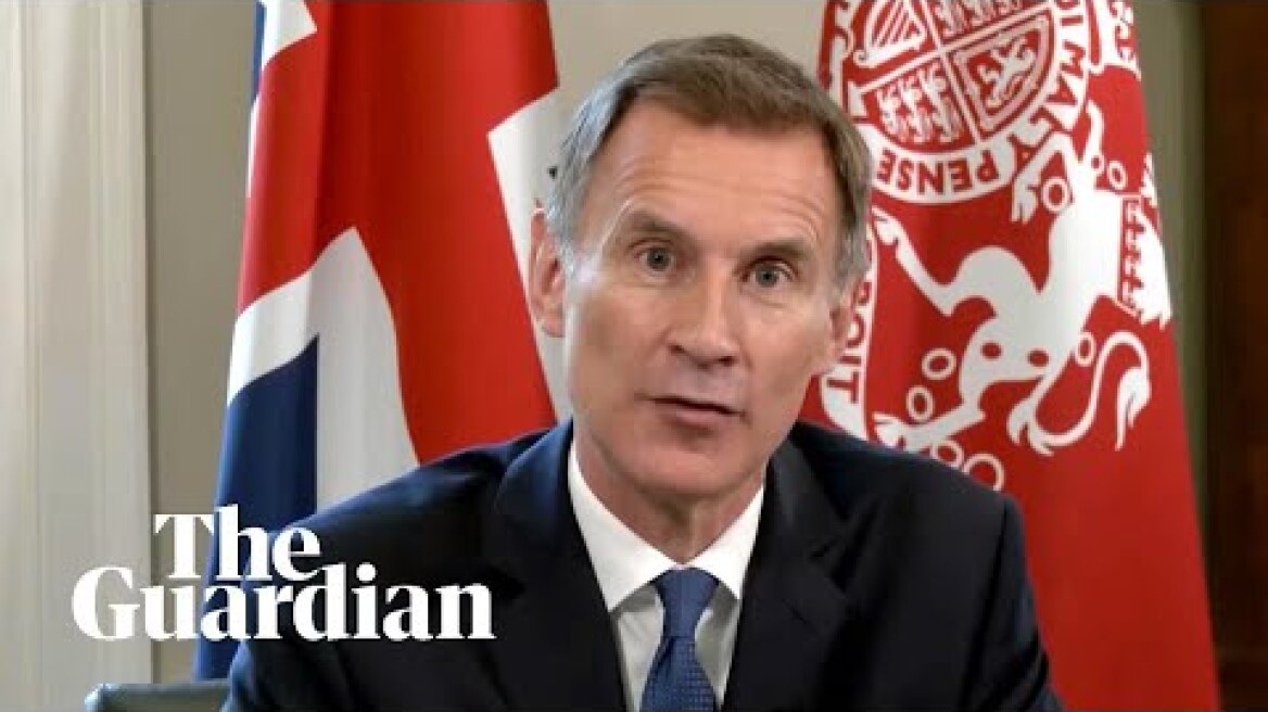 Jeremy Hunt's statement on medium-term fiscal plan – watch in full