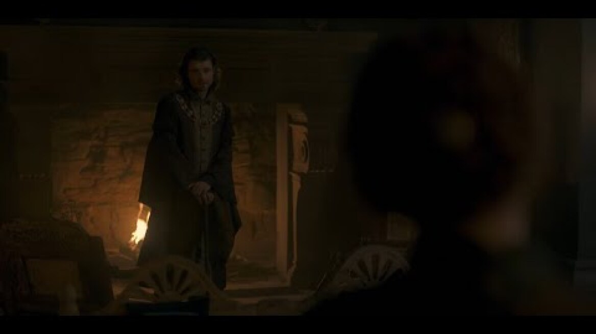 Larys Strong And Alicent Foot Scene - House of the Dragon Episode 9