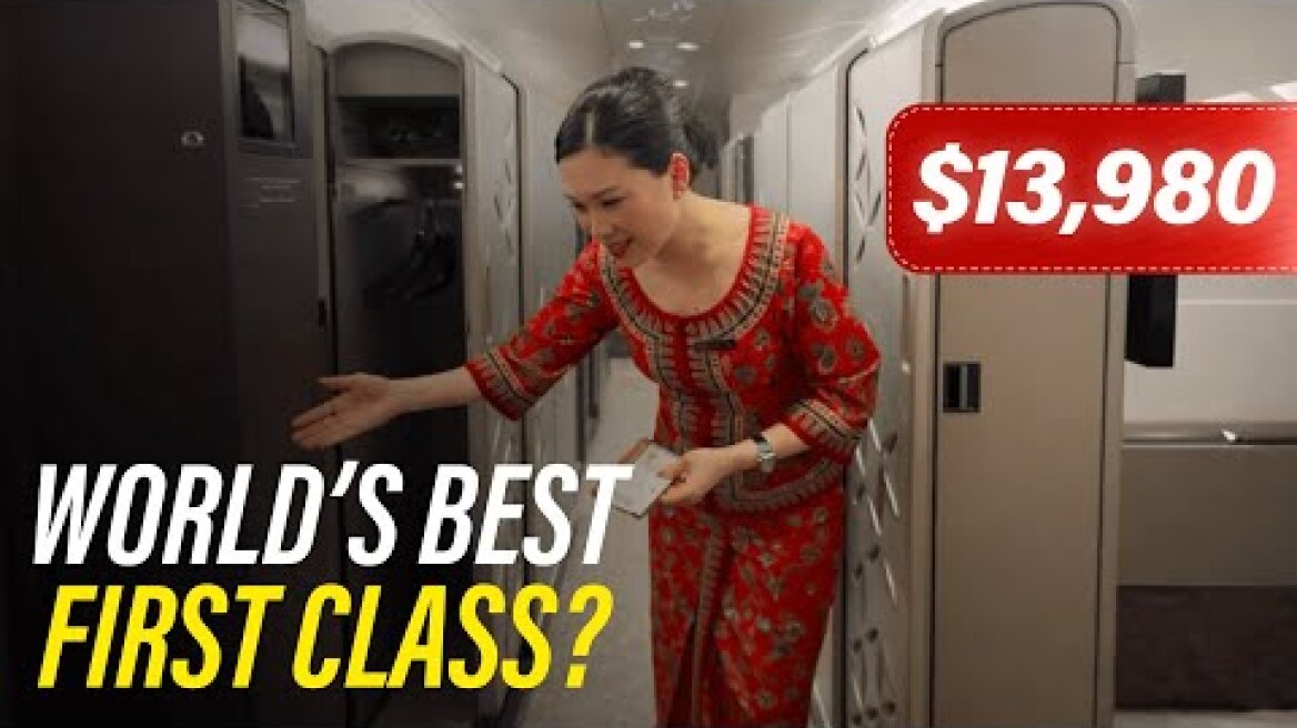 I Paid $13,980 for the Worlds BEST First Class on Singapore Airlines A380