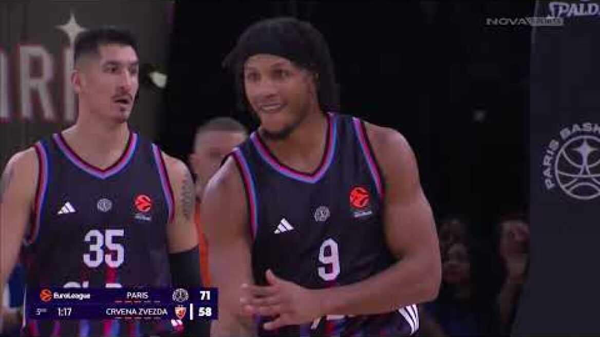 Παρί-Ερυθρός Αστέρας: 102-92 (MD 18, 23/12/2025)