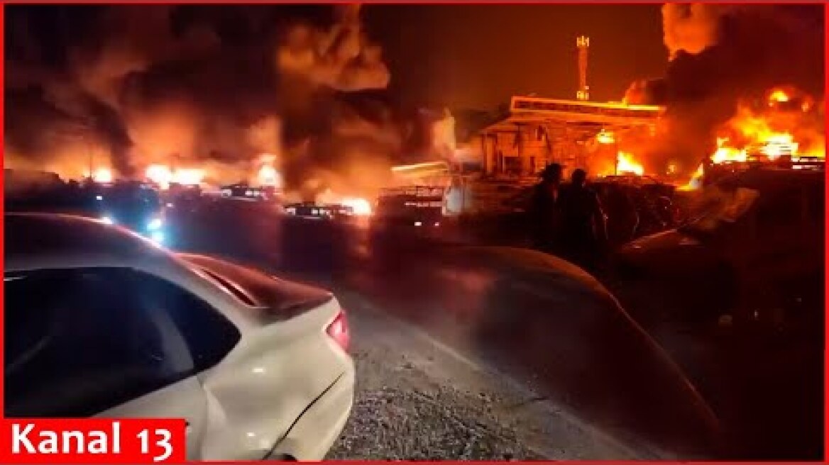 Strong blast in Russia’s Dagestan – Several people are killed, strong fire has started in the area