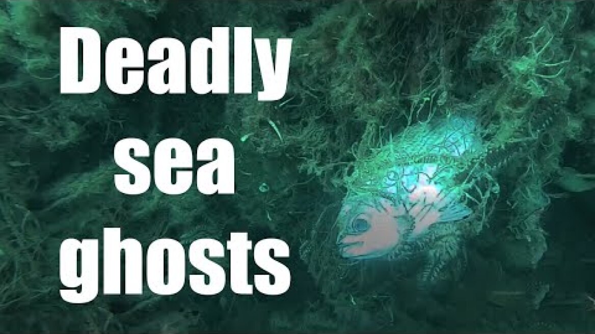 Ghost nets, the silent killers.