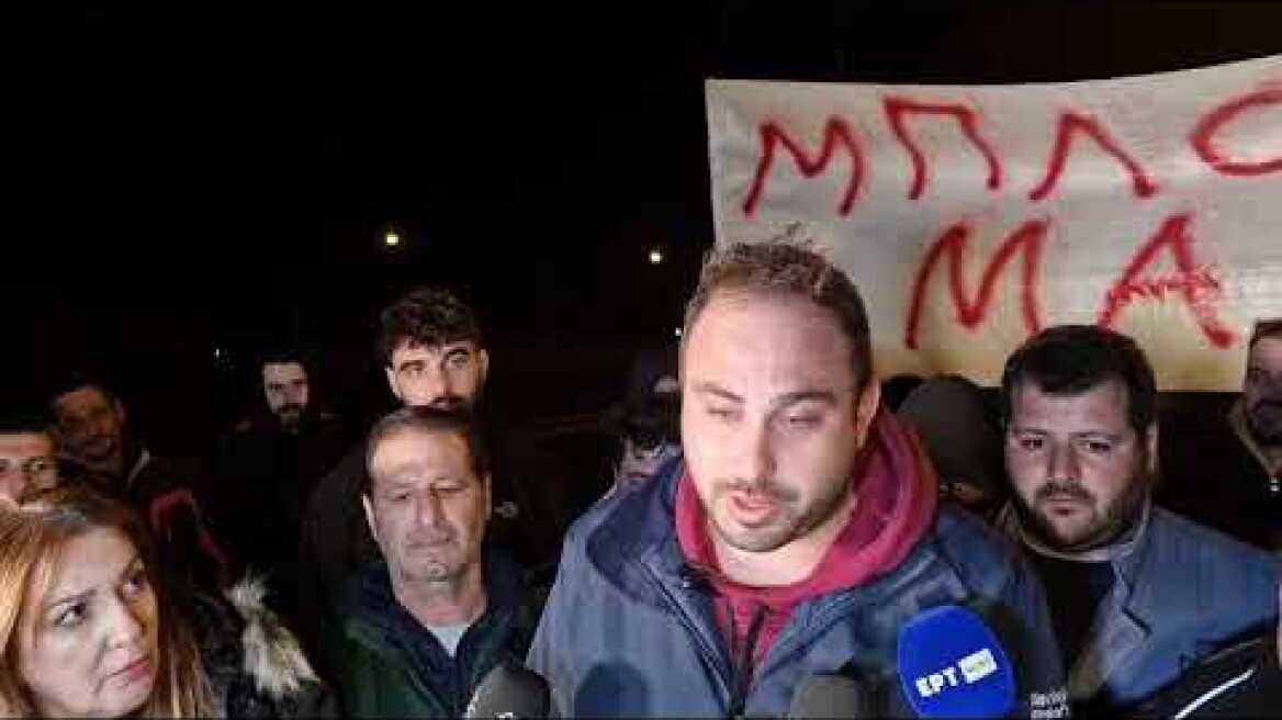 Ρουζιος Κώστας, εκπρόσωπος μπλόκων Μαλγάρων