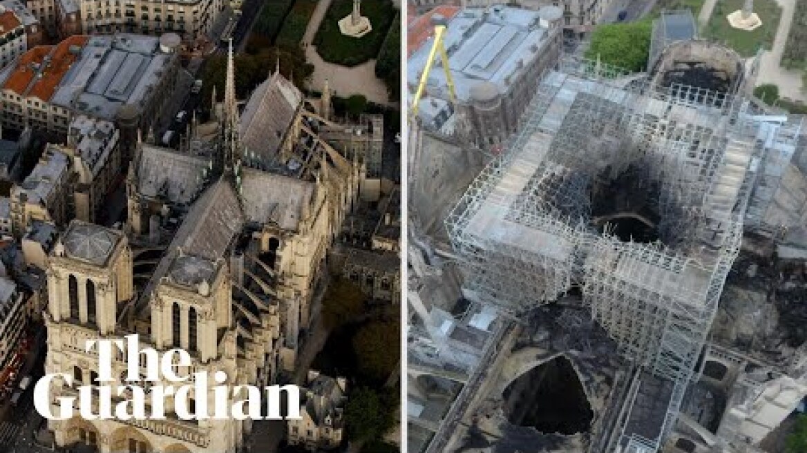 Notre Dame Cathedral: before and after the devastating fire