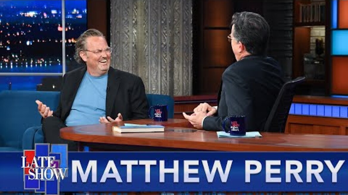"My Heart Stopped For Five Minutes" - Matthew Perry On His New Book And The Day He Almost Died