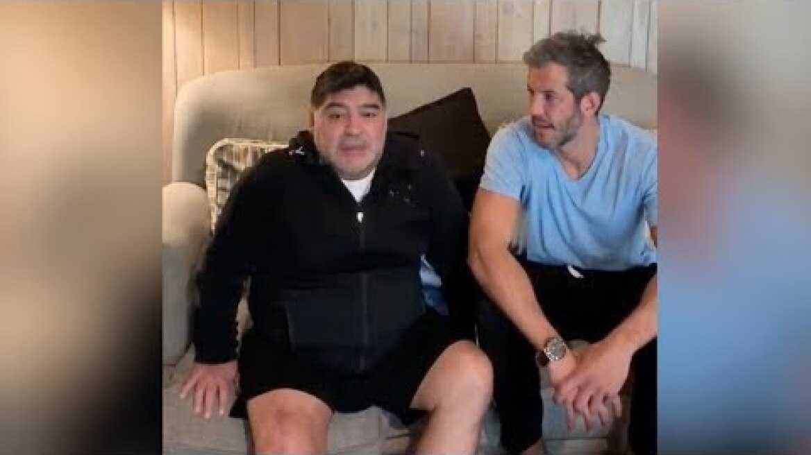 Maradona pidiendo volver a entrenar: ¿estado de salud alarmante? ⚽ REVIEW ⚽ 2019