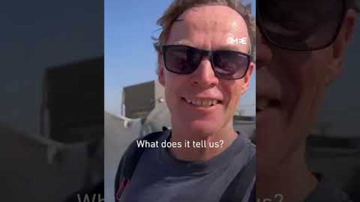 Outgoing EU envoy paraglides off of Gaza’s coast in a call for a free Palestine