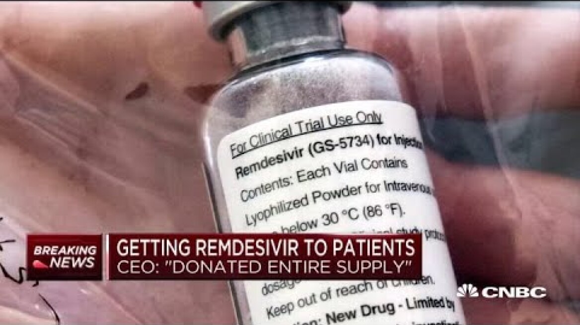 U.S. government to control distribution of remdesivir, raising geopolitical concerns