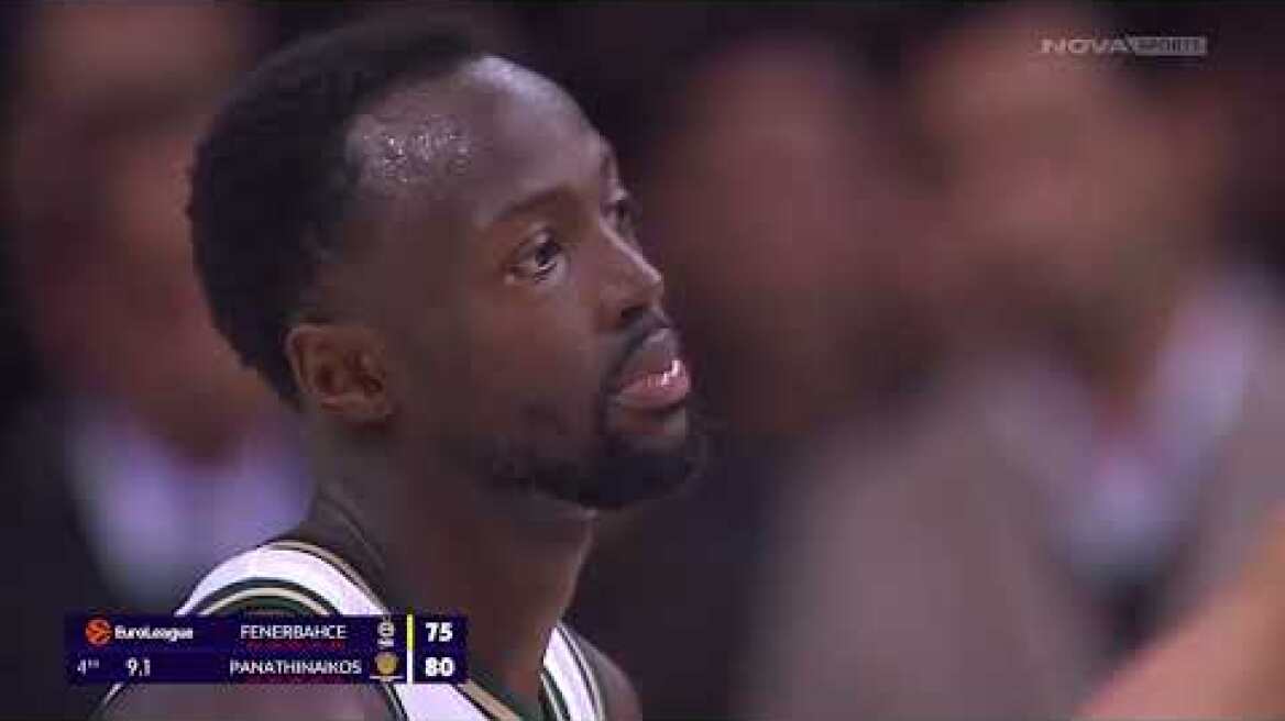 Φενέρμπαχτσε - Παναθηναϊκός: 77-81 (MD 16, 16/12/2025)