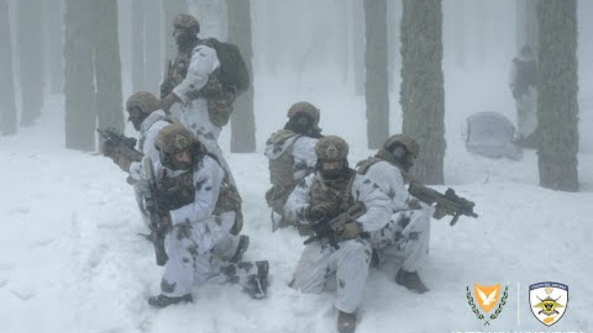 Χειμερινή Διαβίωση της Διοίκησης Καταδρομών στο Τρόοδος - 19 Φεβ 2020