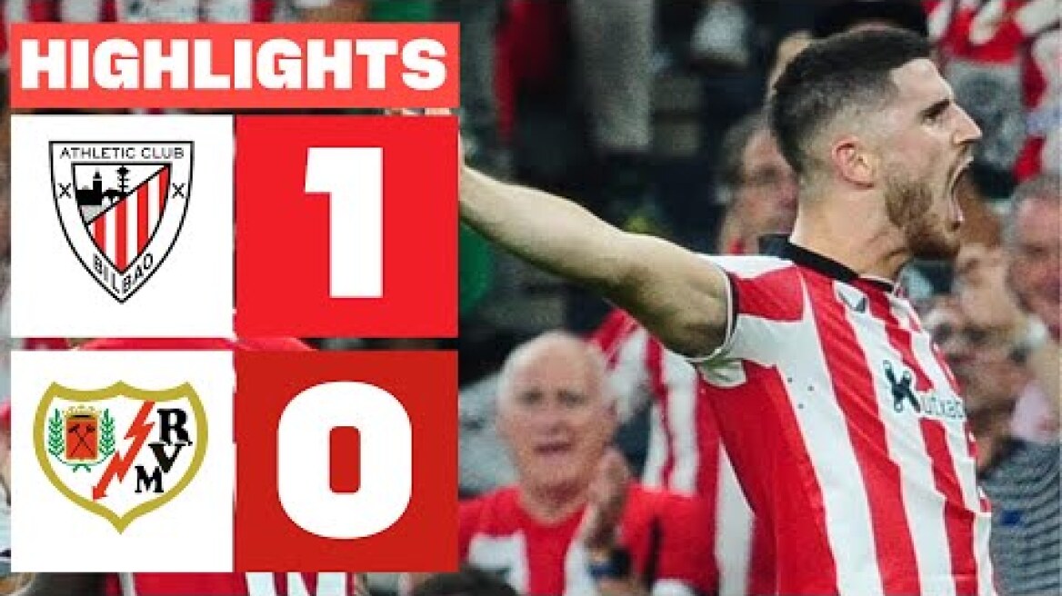 ATHLETIC CLUB 1 - 0 RAYO VALLECANO | RESUMEN LALIGA EA SPORTS