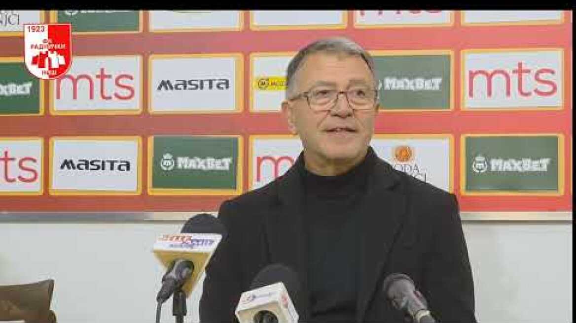 Radnički predstavio novog trenera - Na Čair stigao Takis Lemonis  