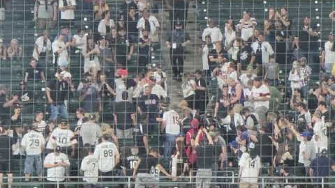 White Sox Fan Fight 5-24-2021