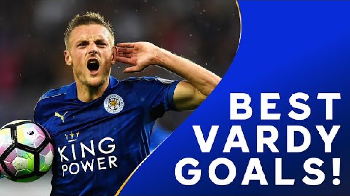 GOAT GOALS! 🐐 ⚽ | Jamie Vardy's Top City Strikes