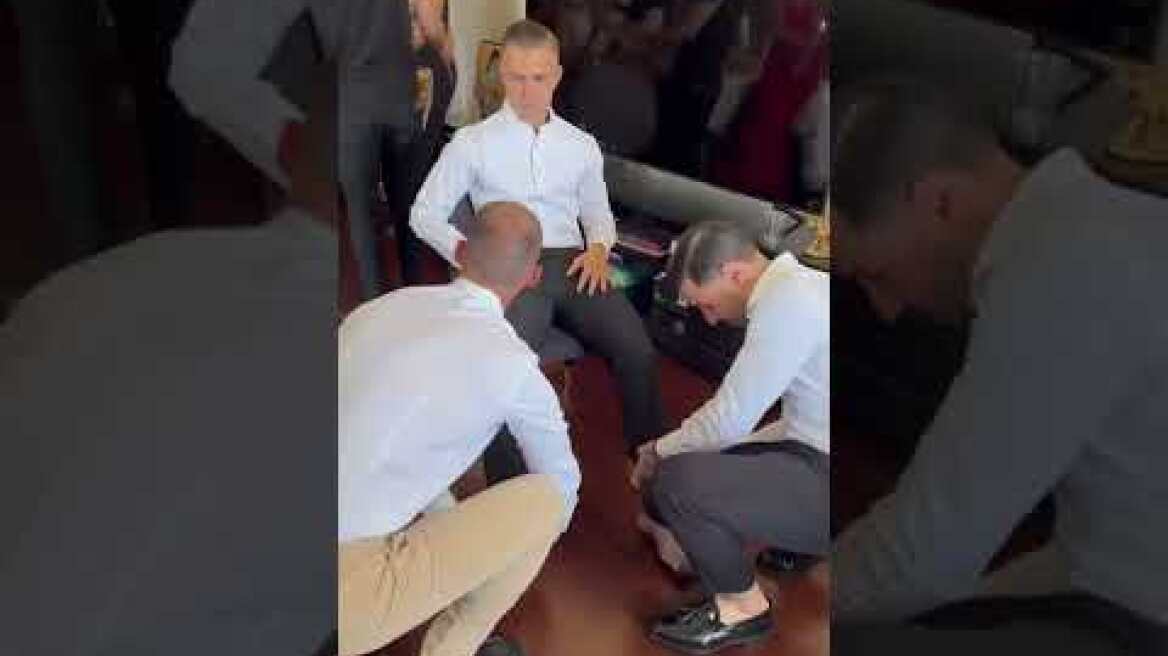 O Δημήτρης Πέλκας παντρεύτηκε