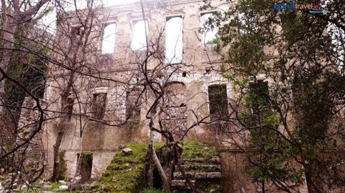 Παλιά Σαγιάδα το μαρτυρικό χωριό κοντά στα σύνορα (Drone) - Old Sagiada the martyr village