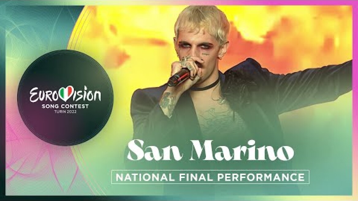 Achille Lauro - Stripper - San Marino 🇸🇲 - National Final Performance - Eurovision 2022