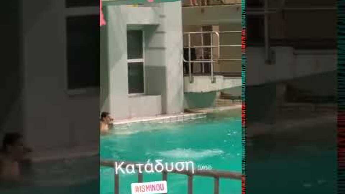 Η Μαρία Κορινθίου καμαρώνει την κόρη της στις καταδύσεις