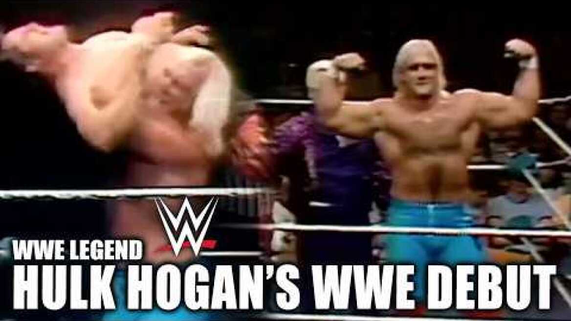 Hulk Hogan's WWE debut in 1979 👏 | WWE on ESPN