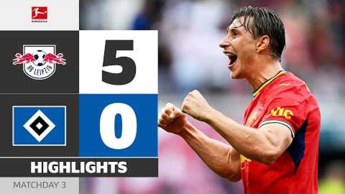 PURE DOMINANCE BY RB! | RB LEIPZIG - HAMBURGER SV | Highlights | Matchday 3 – Bundesliga 2026/27