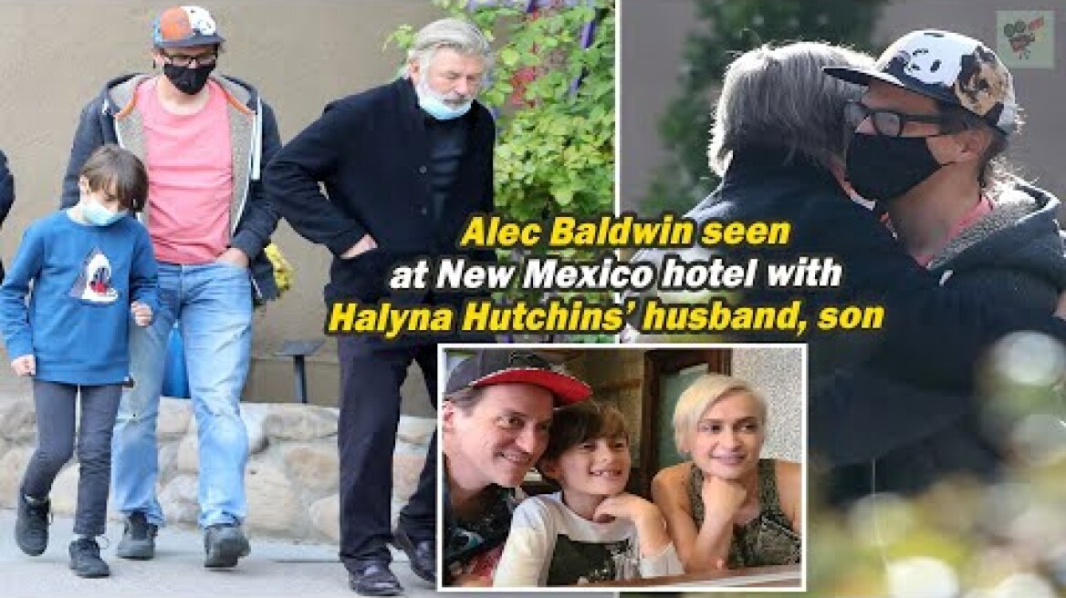 Alec Baldwin seen at New Mexico hotel with Halyna Hutchins’ husband, son, World News Today, Stand Up