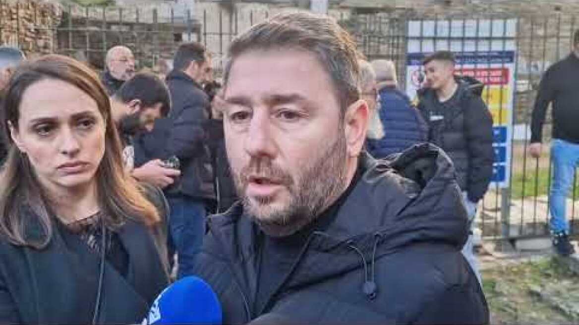 Ο Νίκος Ανδρουλάκης για τον Βασίλη Καρρά