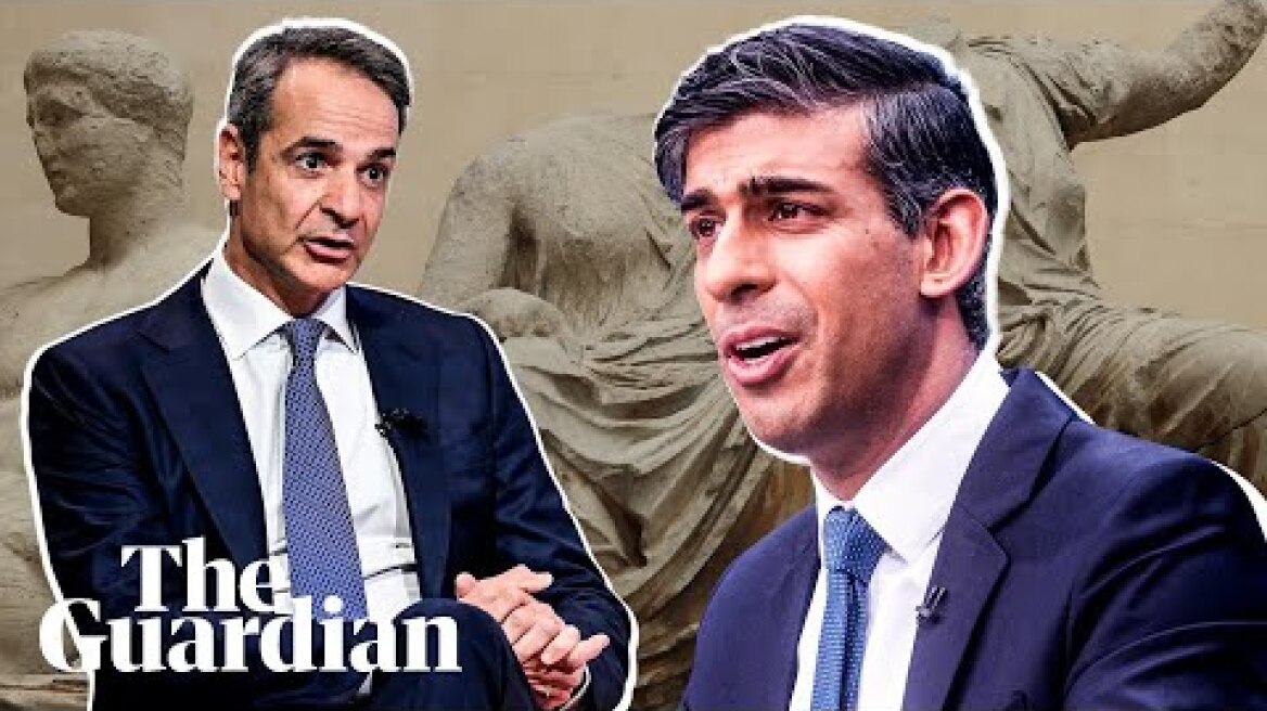 What is the diplomatic row over the Parthenon marbles about?