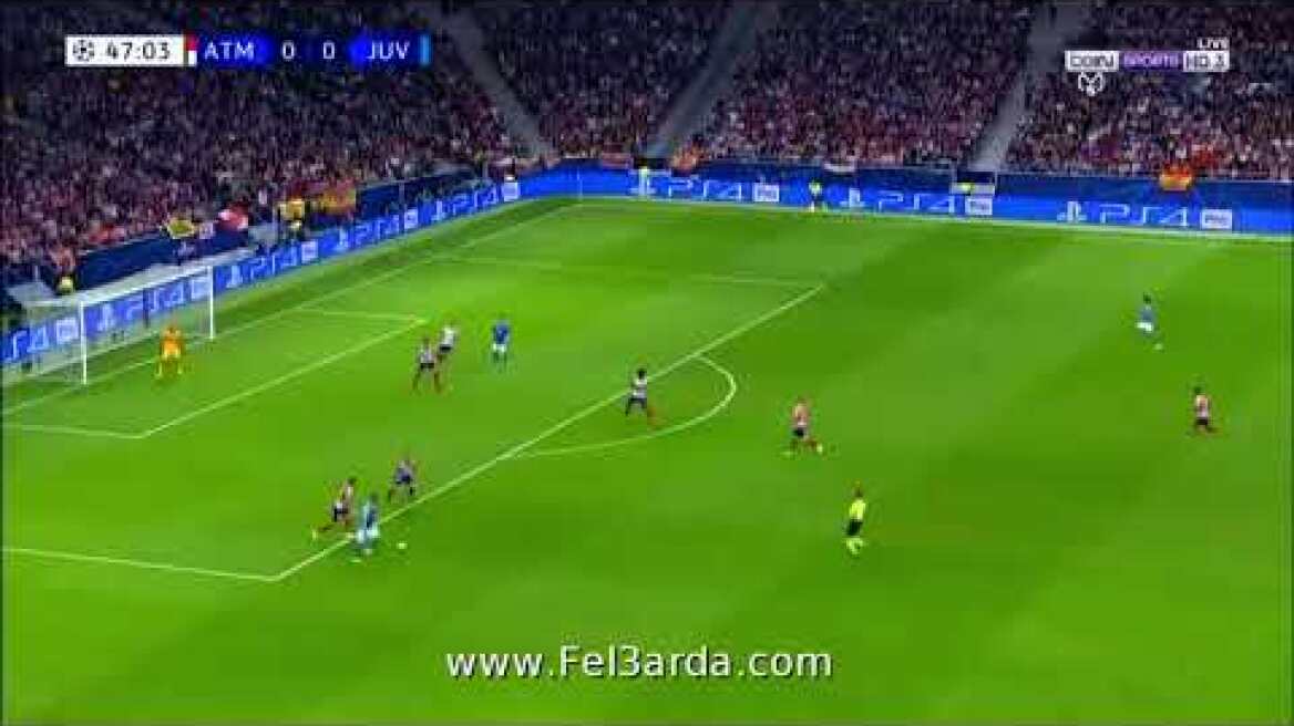 Cuadrado Goal Juventus 1- 0 Athletico Madrid Champions League Group Stage
