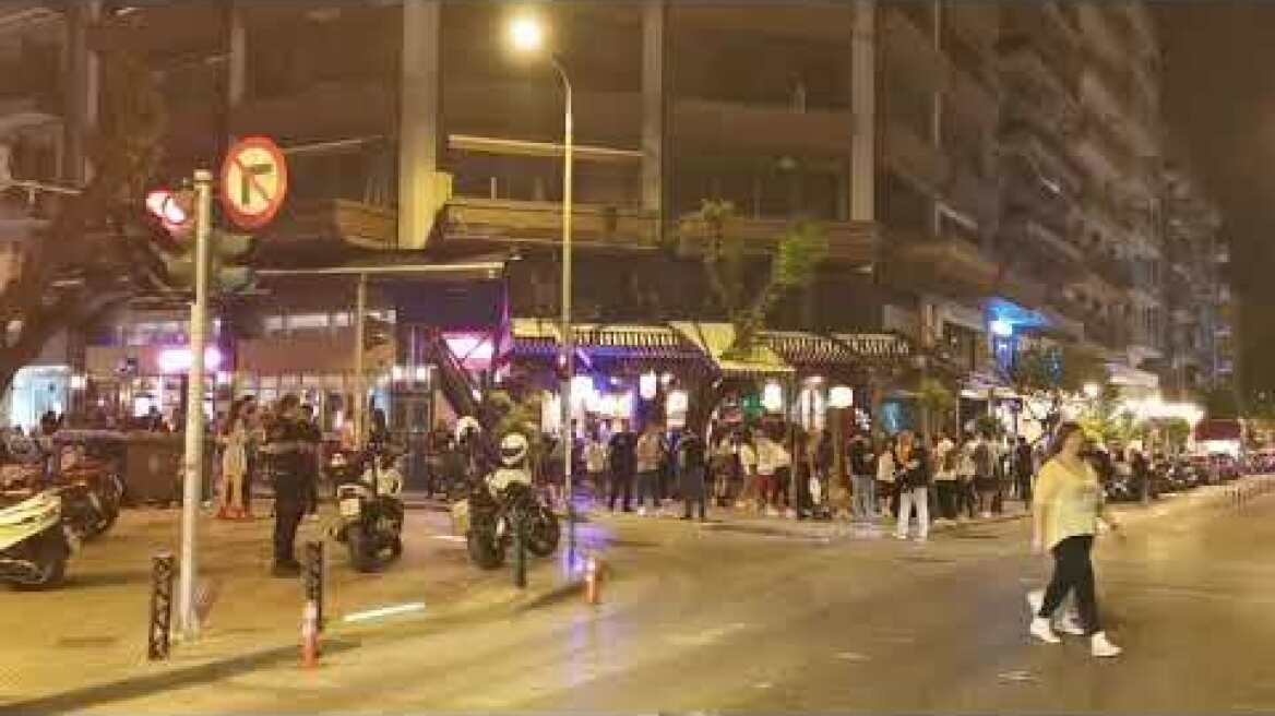 Επέμβαση της ΕΛ.ΑΣ στη Θεσσαλονίκη - GRTimes.gr