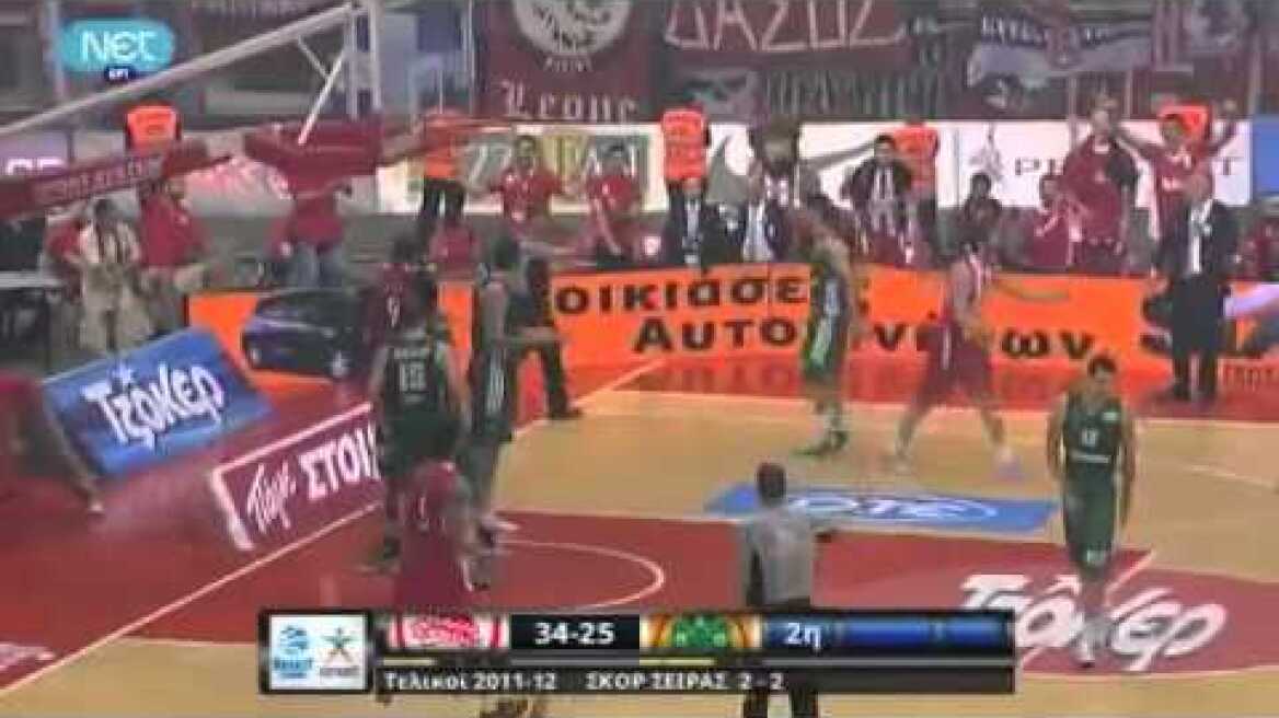 Basket 2011/12 - Olympiakos Vs Panathinaikos 82-76(Final Game 5)