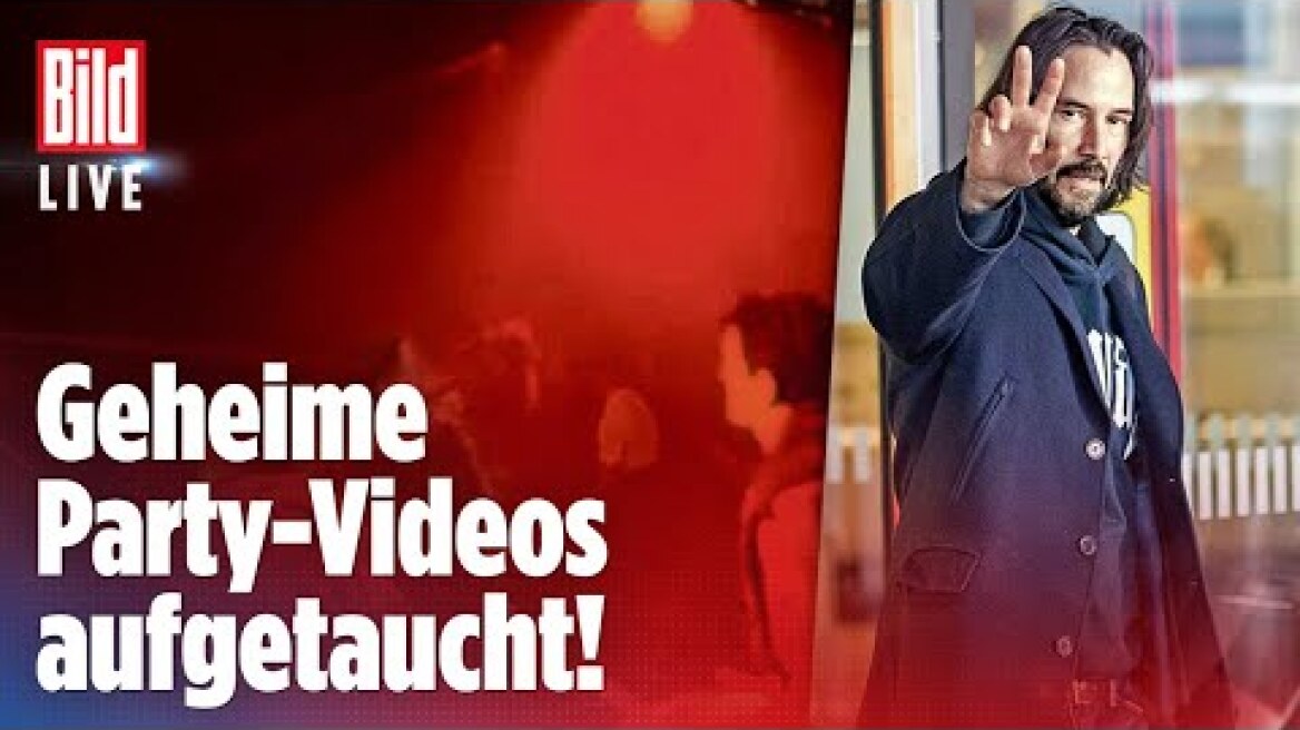 🔴 Nach Matrix-Filmdreh: Keanu Reeves feiert geheime Corona-Party | BILD Live